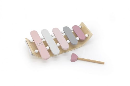Label Label fa játék xilofon - rózsaszín
