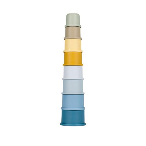 Little Dutch Műanyag montessori torony - Kék