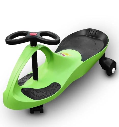 Bobo-Car gumi kerékkel világoskék-zöld színű gyerekjárgány