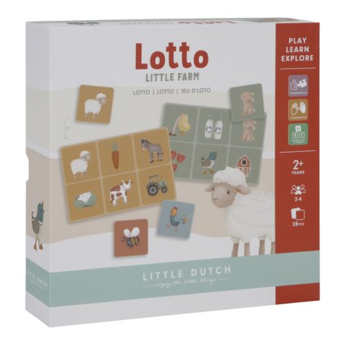 Állatos lottó játék - Little Dutch