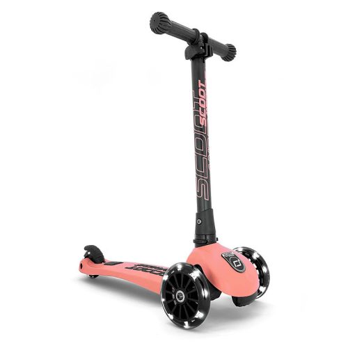 Scoot and Ride Highwaykik 3 LED roller Peach