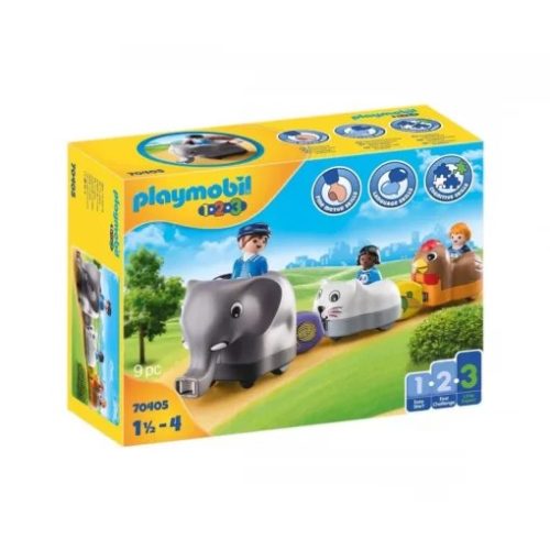 Playmobil - Guruló kisállat-vonatom