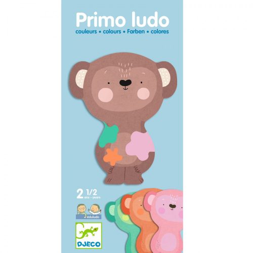 Djeco Primo Ludo - Szinek - Colors fejlesztő játék