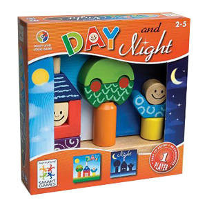 Day and Night Fa logikai játék kisgyerekeknek
