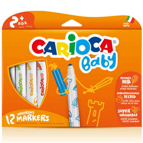 Carioca 12db-os Macis bébi filctoll Lemosható filc