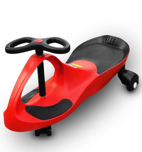 Bobo-Car gumi kerékkel Piros színű  gyerekjárgány