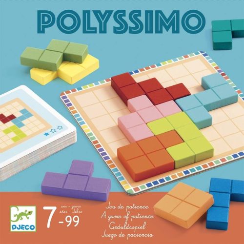 Polyssimo fejtörő játék djeco logikai játék