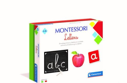 Clementoni Montessori - Betűk - (angol nyelvű játék)