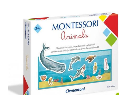 Clementoni Montessori - Állatok - (angol nyelvű játék)