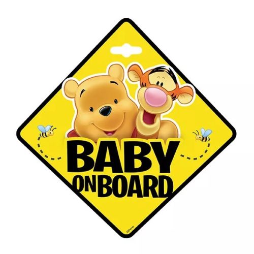 Disney Baby on Board tábla - Micimackó és barátai
