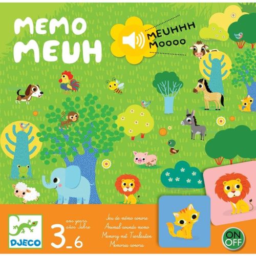 Djeco Memo Meuh - Memória társasjáték