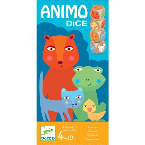 Animo Dices- állatos kockajáték - djeco