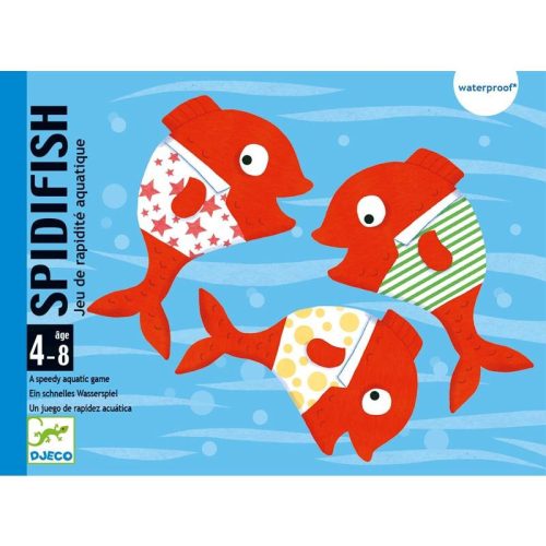 Spidifish, vízhatlan kártyajáték - djeco