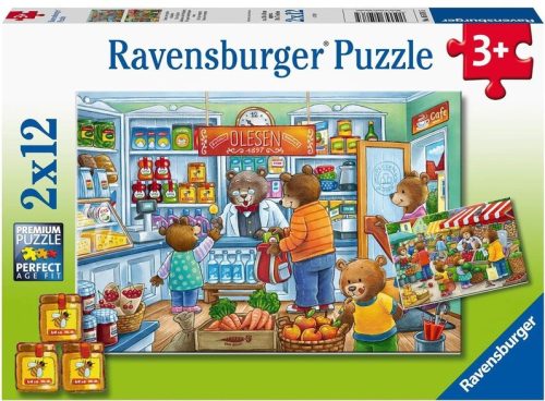 A boltban - 2 x 12 db-os puzzle - Ravensburger