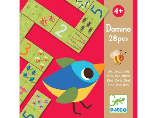 Domino 1, 2, 3 Dominó játék a számokkal