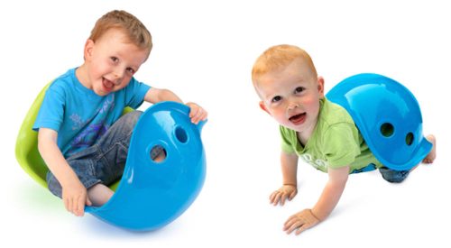 Bilibo mozgás- és egyensúlyfejlesztő játék - Világos kék