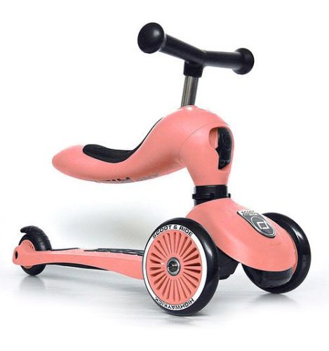 Scoot and Ride Highwaykick1. 2 in 1 kismotor/roller - PEACH