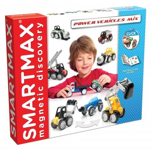 Smartmax: Power Vehicles Mix Mágneses építőjáték